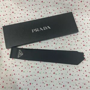 Prada Black Men's Tie